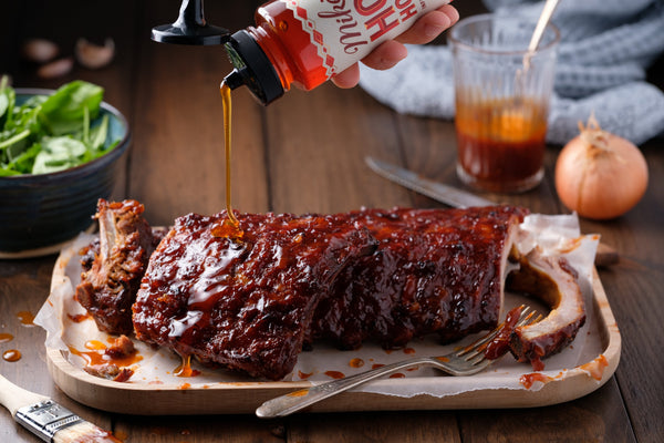 Mike’s Hot Honey BBQ Ribs