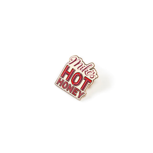 Mike's Hot Honey Pin Vertical Logo