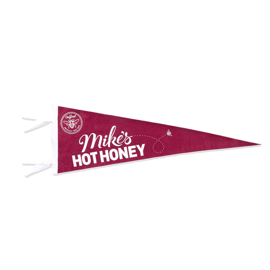 Mike's Hot Honey Burgundy Pennant